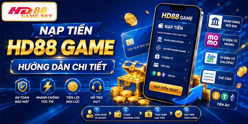 Nạp Tiền HD88 Game Hướng Dẫn Chi Tiết