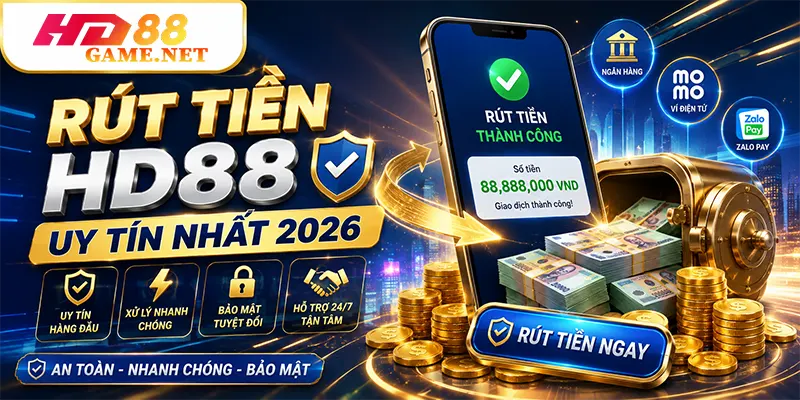 Rút Tiền HD88 Uy Tín Nhất 2026