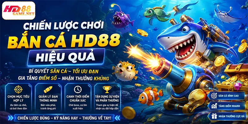 Chiến lược chơi bắn cá HD88 hiệu quả